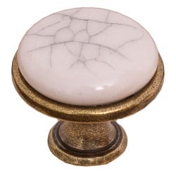 Porcelain knob gray wires AL de la Studio Szel - 