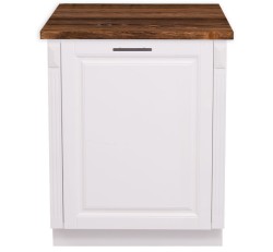 Corp inferior de bucatarie pentru masina de spalat vase incorporabila cu blat brad de la Rustic Butique PS765 - Culoare Top_P064 - Culoare Corp_P004 - DUBLU COLOR