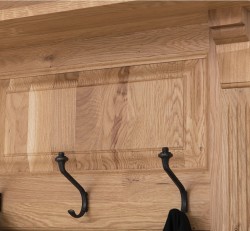 Cuier cu 2  spatii deschise, din stejar de la Studio Szel OPS537 - Culoare_P061 - LACUIT