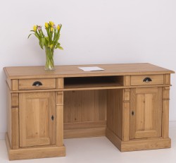 Birou cu spate inchis, colectia directoire, din stejar de la Rustic Butique OPS605 - Culoare_P061 - LACUIT