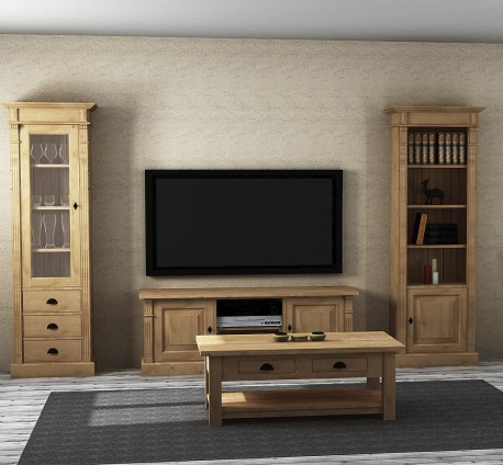 Set mobilier living Directoir 103 de la Rustic Butique SET103 - Culoare_P093 - CERUIT