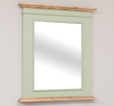 Oglinda baie de la Rustic Butique PS138S - Culoare Corp_P054 - Culoare Cornisa_P064 - DUBLU COLOR