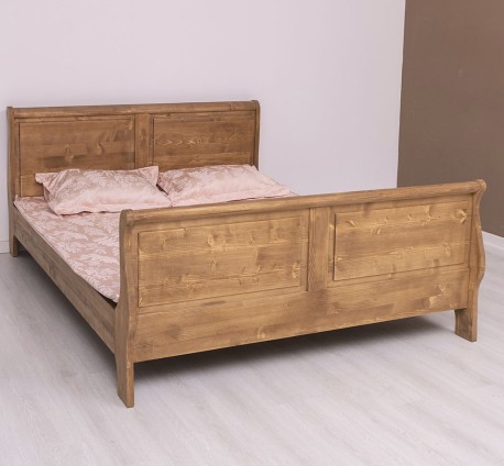 Pat tip printesa 180x200 de la Rustic Butique PS61-180x200 - Culoare_P001 - CERUIT
