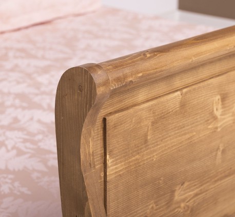 Pat tip printesa 180x200 de la Rustic Butique PS61-180x200 - Culoare_P001 - CERUIT