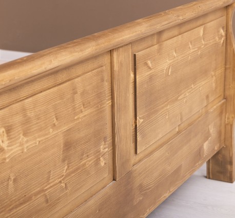 Pat tip printesa 180x200 de la Rustic Butique PS61-180x200 - Culoare_P001 - CERUIT