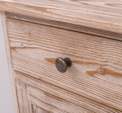 Noptiera cu 1 usa si 1 sertar de la Rustic Butique PS124 - Culoare_P071 - PERIAT ADANC