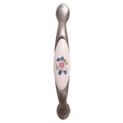 Porcelain handle blue flower ZM de la Studio Szel 