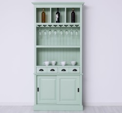 Mobila bar cu 2 usi de la Rustic Butique PS218 - Culoare_P092 - VOPSIT