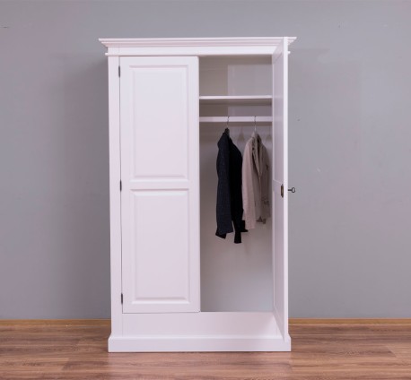 Buffet cu 2 usi, cu dim. 125x51x200, din MDF de la Rustic Butique MPS048 - Culoare_P039A - VOPSIT ANTICHIZAT
