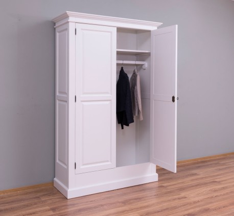Buffet cu 2 usi, cu dim. 125x51x200, din MDF de la Rustic Butique MPS048 - Culoare_P039A - VOPSIT ANTICHIZAT