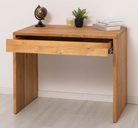 Birou cu sertar panoramic, stejar de la Rustic Butique OPS795 - Culoare_P061 - LACUIT