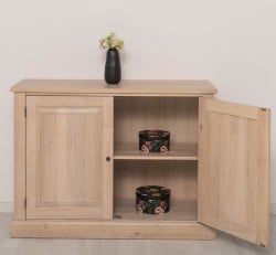 Vitrina eleganta cu 2 usi, stejar de la Studio Szel OPS798BAS - Culoare_P035 - ULEIAT
