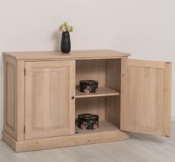Vitrina eleganta cu 2 usi, stejar de la Studio Szel OPS798BAS - Culoare_P035 - ULEIAT