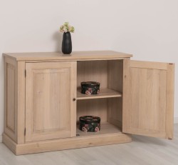 Vitrina eleganta cu 2 usi, stejar de la Rustic Butique OPS798BAS - Culoare_P035 - ULEIAT