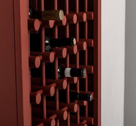 Suport pentru 102 sticle de vin - Culoare_P029 - VOPSIT de la Rustic Butique OUTPS736 - Culoare_P029 - VOPSIT