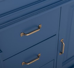 Dulap baie ornamental cu 3 sertare si 1 usa, din stejar, lavoar inclus in pret - Culoare_P113 - VOPSI de la Rustic Butique OUTOPS543 - Culoare_P113 - VOPSIT