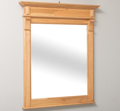 Oglinda mica din stejar - Culoare_P061 - LACUIT de la Rustic Butique OUTOPS449 - Culoare_P061 - LACUIT