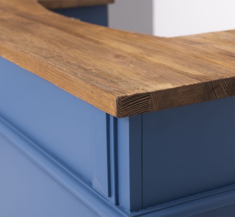 Bar cu suport pentru sticle de vin - Culoare Top_P064 - Culoare Corp_P045 - DUBLU COLOR de la Rustic Butique OUTPS671 - Culoare Top_P064 - Culoare Corp_P045 - DUBLU COLOR