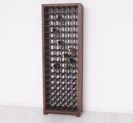 Suport pentru 102 sticle de vin de la Rustic Butique PS736 - Culoare_P081 - LACUIT & VOPSIT