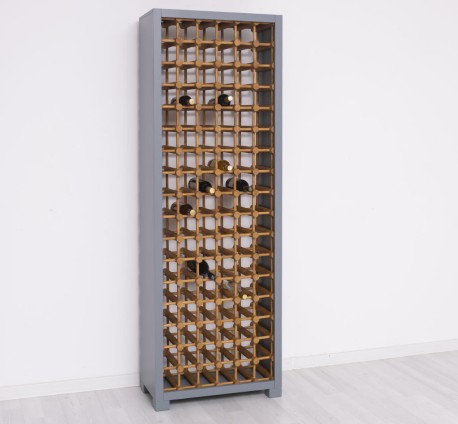 Suport pentru 102 sticle de vin de la Rustic Butique PS736 - Culoare Ext._P042 / Culoare Int._P002 - DUBLU COLOR