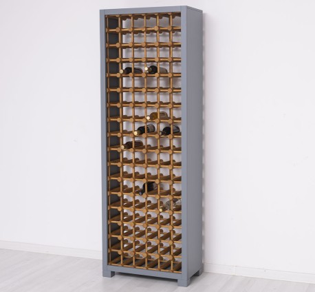 Suport pentru 102 sticle de vin de la Rustic Butique PS736 - Culoare Ext._P042 / Culoare Int._P002 - DUBLU COLOR