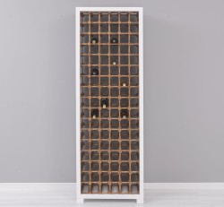 Suport pentru 102 sticle de vin de la Rustic Butique PS736 - Culoare Ext._P004 / Culoare Int._P001 - DUBLU COLOR