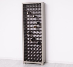 Suport pentru 102 sticle de vin de la Rustic Butique PS736 - Culoare Ext._P030 / Culoare Int._P081 - DUBLU COLOR
