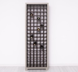 Suport pentru 102 sticle de vin de la Rustic Butique PS736 - Culoare Ext._P030 / Culoare Int._P081 - DUBLU COLOR