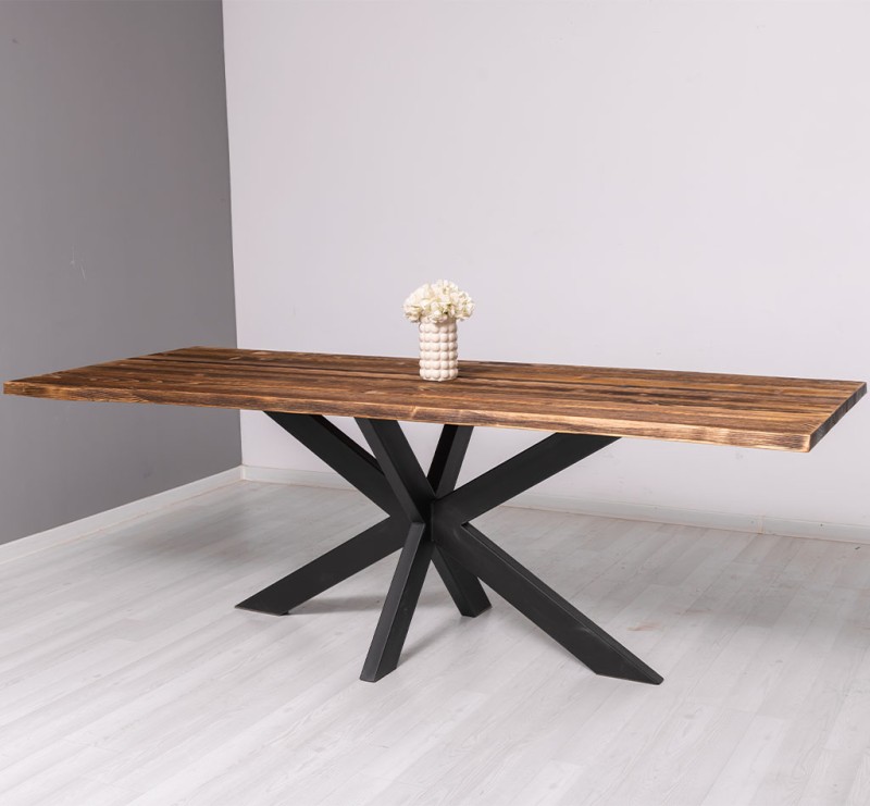 Blat de masa 180 cm cu finisaj Periat adanc
