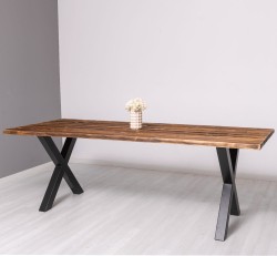 Blat de masa 180 cm de la Rustic Butique PS787 - Culoare_P064 - PERIAT ADANC