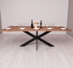 Blat de masa 180 cm de la Rustic Butique PS787 - Culoare_P096 - PERIAT ADANC