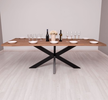 Blat de masa 180 cm de la Rustic Butique PS787 - Culoare_P096 - PERIAT ADANC
