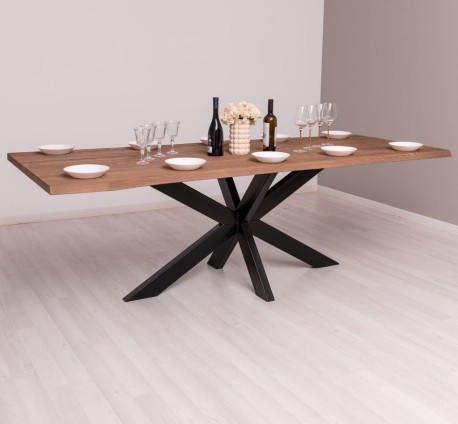 Blat de masa 180 cm de la Rustic Butique PS787 - Culoare_P096 - PERIAT ADANC