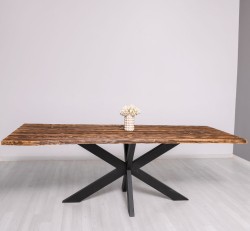 Blat de masa 210 cm de la Rustic Butique PS787 -  Culoare_P064 - PERIAT ADANC