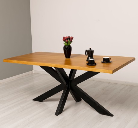 Blat de masa 210 cm de la Rustic Butique PS787 - Culoare_P082 - LACUIT & VOPSIT