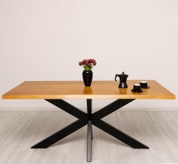 Blat de masa 210 cm de la Rustic Butique PS787 - Culoare_P082 - LACUIT & VOPSIT