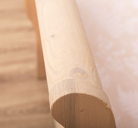 Pat tip printesa 90x200cm de la Rustic Butique PS61 - Culoare_P074 - PERIAT ADANC