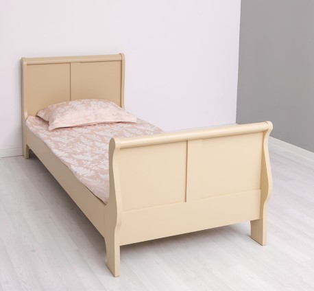 Pat tip printesa 90x200cm de la Rustic Butique PS61 - Culoare_P032 - VOPSIT
