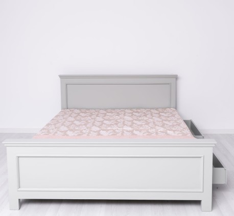 Pat cu 2 sertare 140x200cm de la Rustic Butique PS114 - Culoare_P077 - VOPSIT