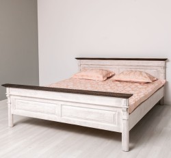 Pat cu ornamente 180x200cm, Colectia Directoire de la Rustic Butique PS427 - Culoare_P080 - PERIAT ADANC