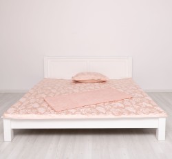 Pat cu tablie 140x200cm de la Rustic Butique PS613 - Culoare_P004 - VOPSIT