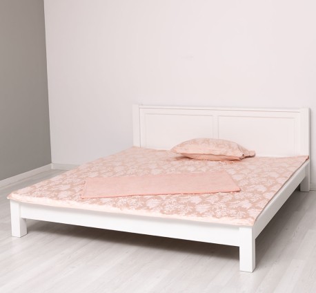 Pat cu tablie 140x200cm de la Rustic Butique PS613 - Culoare_P004 - VOPSIT
