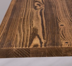 Masa de bar 110cm de la Rustic Butique PS674 - Culoare Top_P064 - Culoare Corp_P003 - DUBLU COLOR
