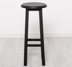 Scaun de bar cu blat rotund de la Rustic Butique PS625 - Culoare_P003 - VOPSIT