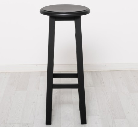 Scaun de bar cu blat rotund de la Rustic Butique PS625 - Culoare_P003 - VOPSIT