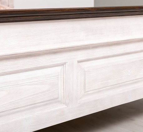 Pat cu ornamente 140x200cm, Colectia Directoire de la Rustic Butique PS427 - Culoare_P080 - PERIAT ADANC