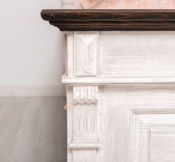Pat cu ornamente 140x200cm, Colectia Directoire de la Rustic Butique PS427 - Culoare_P080 - PERIAT ADANC