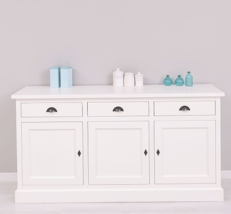 Bufet 3 usi, 3 sertare, BAS de la Rustic Butique PS403BAS - Culoare_P039 - VOPSIT