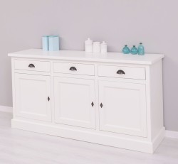 Bufet 3 usi, 3 sertare, BAS de la Rustic Butique PS403BAS - Culoare_P039 - VOPSIT