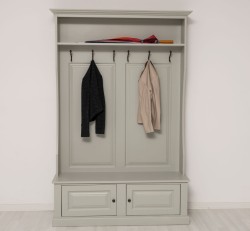 Cuier cu 2 usi de la Rustic Butique PS535 - Culoare_P013 - VOPSIT